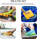 Pano Microfibra Automotiva Flanela Anti-risco 30x30 (5 Uni)