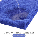 Pano Microfibra Automotiva Flanela Anti-risco 30x30 (5 Uni)