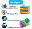 Pano Microfibra Automotiva Flanela Anti-risco 30x30 (5 Uni)