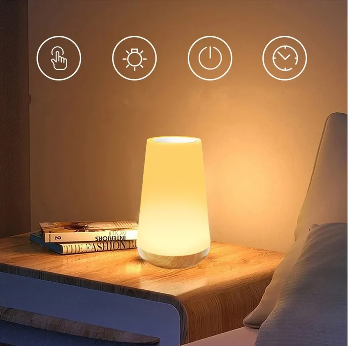 Luminária Led Recarregável com Controle Remoto 13 Cores