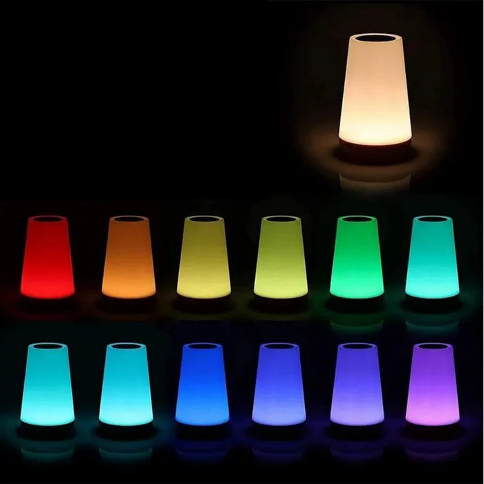 Luminária Led Recarregável com Controle Remoto 13 Cores