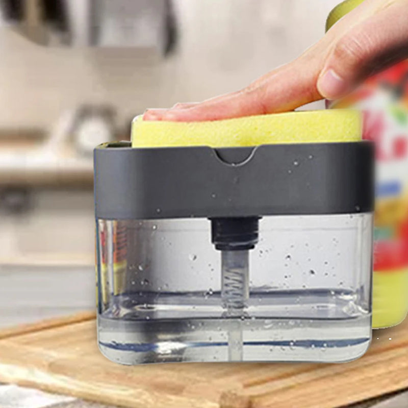 Dispenser Porta Detergente E Bucha