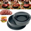 Forma de Hamburguer Prensa Modelador Gourmet 12x6cm 3 em 1