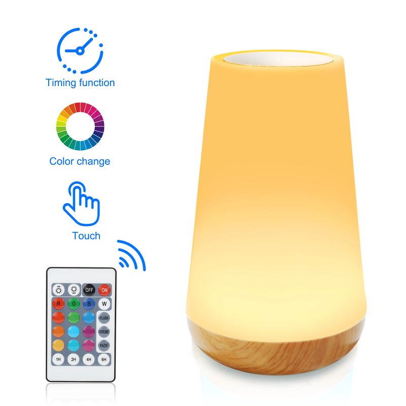 Luminária Led Recarregável com Controle Remoto 13 Cores
