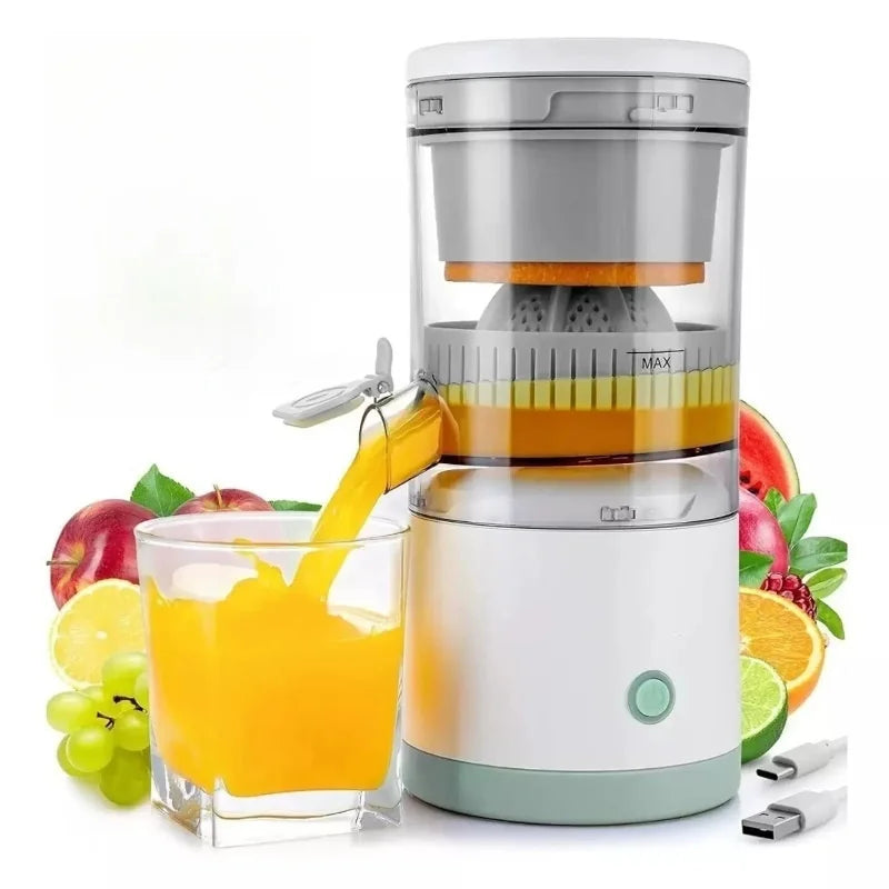Mini Maquina de Fazer Suco Portátil Sem Fio Recarregável