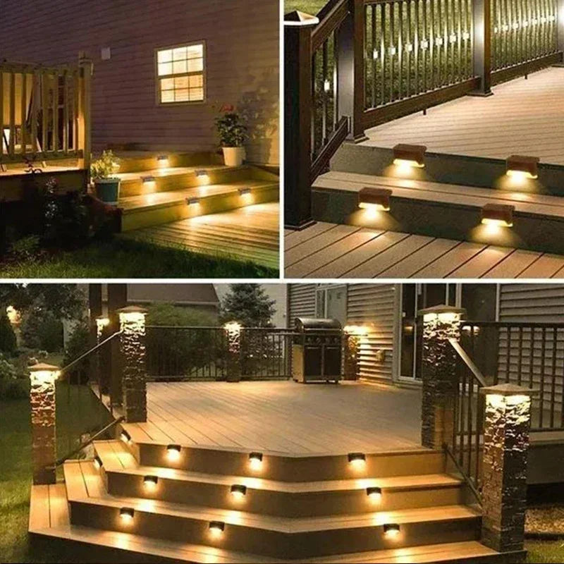 Luminária de Led Solar para Jardim Impermeável