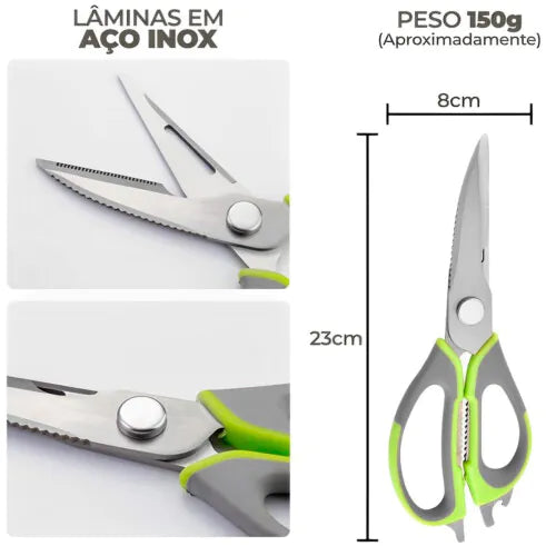 Tesoura de Cozinha e Churrasco Multiuso MIGMELL